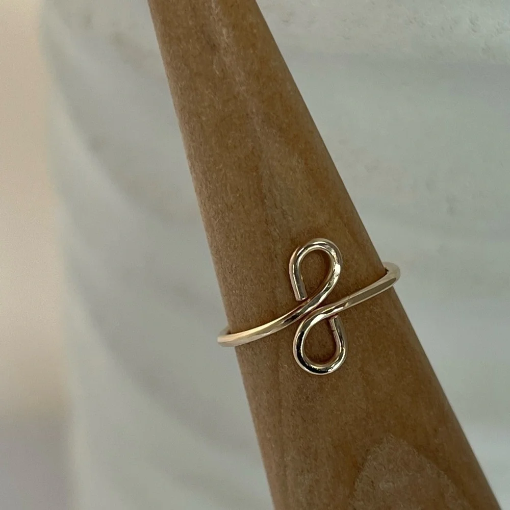 14K Gold Filled Toe Ring Adjustable